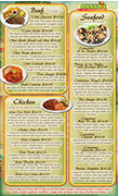 Anaya's Mexican food menu page 3