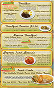 Anaya's Mexican food menu page 5