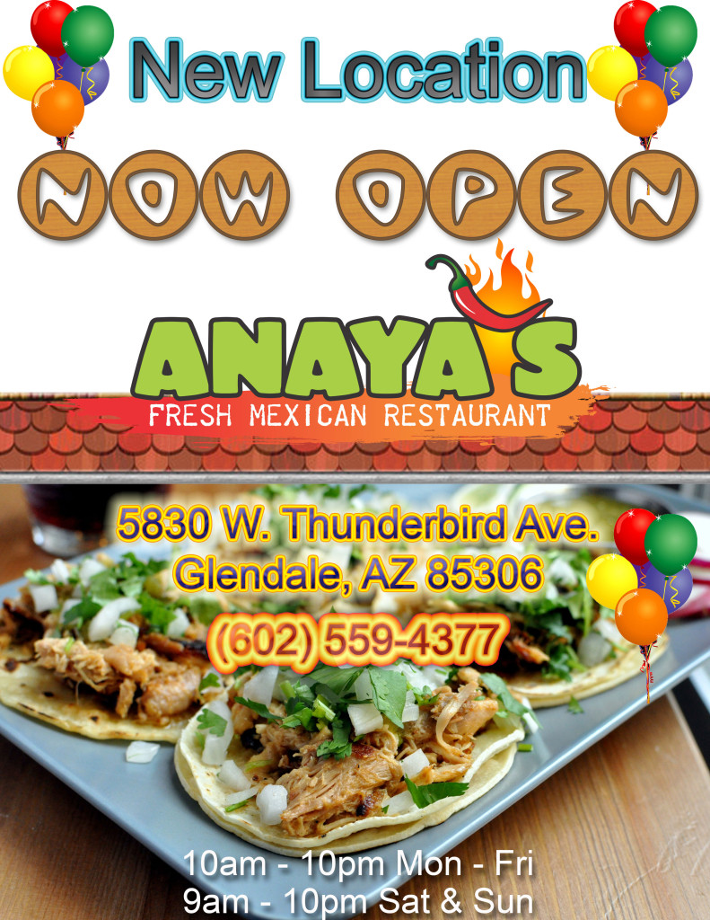 About Anaya&rsquo;s Fresh Mexican Restaurant